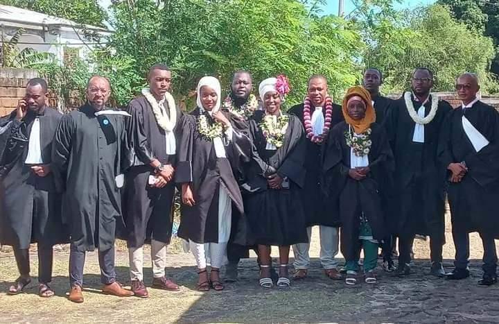 image Onze jeunes avocats stagiaires ont prêté serment à Mohéli